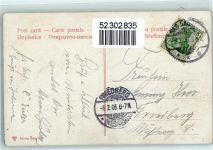 Briefmarke Federhalter Serie 696 Tintenfass 1906