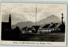 83454 W8233 Anger b Bad Reichenhall - Stauffen 1774 m Säule Kirche