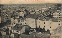 66000 Perpignan - Perpignan (Frankreich) Leporello II (Stauchung, fleckig VS/RS, Ecken abgestossen)