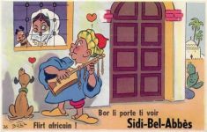 Sidi-Bel-Abbès - Sidi-Bel-Abbès (Algerien) Leporello signiert Bozz I-II