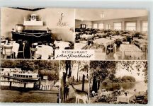 10115 W1000 Tegel - Gasthaus Am Forsthaus Anlegestelle Fahrgastschiff E.Hey Schwarzer Weg