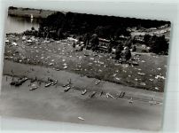 Sorpetalsperre FOTO KEINE AK Fliegeraufnahme vom Strandbad am Sorpesee Foto Original aus Archiv eines Ansichtskartenverlags Ort handschriftlich