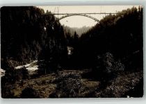 82401 W8121 Rottenbuch , Oberbay Foto AK Hochbrücke über die ammer