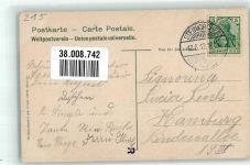 21720 W2162 Steinkirchen , Kr Stade 1912 Foto AK An der Lühe Ort lt. Stempel