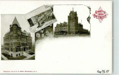 Detroit 1898 - Campus Martius Depot