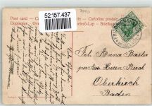 88045 W7990 Friedrichshafen 1908 - Schloss Boot Segelboot