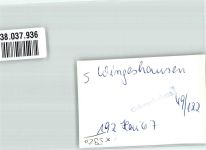 57319 W5920 Wingeshausen FOTO KEINE AK Striche a.d. Bildseite Lindenhof Ort handschriftlich Foto Original aus Archiv eines Ansichtskartenverlages