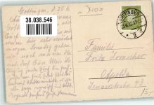 37073 W3400 Göttingen , Niedersachs 1932 - Parkanlage vor dem Bahnhof