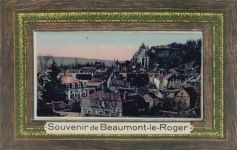 27170 Beaumont-le-Roger - Beaumont-le-Roger (Frankreich) Leporello I-II
