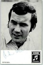 Peter Beil Autogramm origin. Unterschrift Schlagersänger KEINE AK