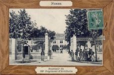 30000 Nimes - Nîmes (Frankreich) Kaserne Regiment 38 Leporello I-II