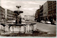 84453 W8260 Mühldorf a. Inn - Stadtplatz Brunnen