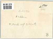 87746 W8941 Erkheim FOTO KEINE AK Dorfstraße an der Günz Foto Original aus Archiv eines Ansichtskartenverlages Farbstriche auf Bildseite