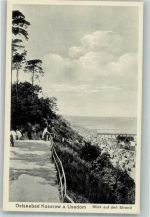 17459 O2225 Koserow Foto AK Schwimmbad Strand