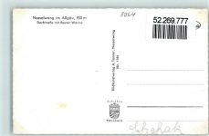 87484 W8964 Nesselwang - Dorfstrasse mit Reuter Wanne