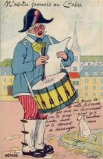 14000 Caen - Caen (Frankreich) Leporello II (kleiner Einriss, fleckig RS)