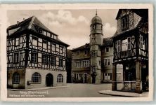 55232 W6508 Alzey - Rathaus mit Volkerbrunnen