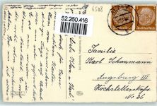 55232 W6508 Alzey - Rathaus mit Volkerbrunnen