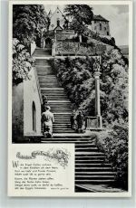 63920 W8766 Großheubach - Kloster Engelberg 612 Stufen Treppe Säule