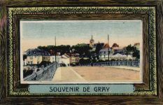 70100 Gray - Gray (Frankreich) Leporello II (Stauchung, Marke entfernt, fleckig RS, kleine Einrisse bei Leporello-Abdeckung)