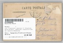 70100 Gray - Gray (Frankreich) Leporello II (Stauchung, Marke entfernt, fleckig RS, kleine Einrisse bei Leporello-Abdeckung)