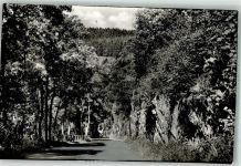 56368 W5429 Berghausen , Rhein-Lahn-Kr Gebrauchsspuren Ort handschriftlich