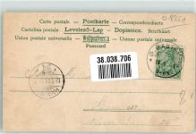 01847 O8351 Bastei 1901 Lithographie Basteibrücke