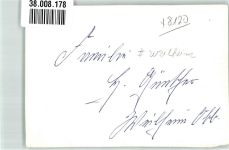 82362 W8120 Weilheim i. OB Gebrauchsspuren Ort handschriftlich Winter Familienfoto