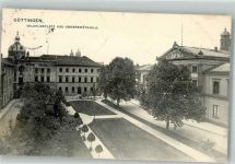 37073 W3400 Göttingen , Niedersachs 1910 - Wilhelmsplatz Universitätsaula