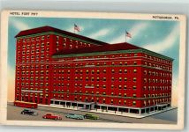 Pittsburgh - Hotel Fort Pitt Straßenbahn Auto