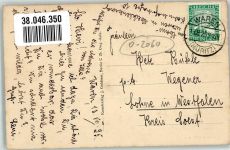 17192 O2060 Waren 1925 - Seenpanorama Tief-Warensee Fotograf Goldiner