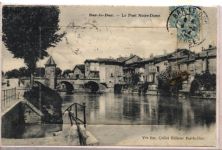 55000 Bar-le-Duc - Bar-le-Duc (Frankreich) Leporello I-II (Klebereste RS)