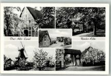21635 W2155 Jork , Niederelbe Foto AK Windmühle Niederelbe