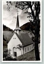79263 W7809 Wildgutach Foto AK Kirche