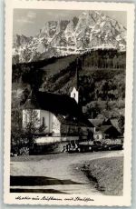 83454 W8233 Aufham b Bad Reichenhall Foto AK Stauffen Kirche