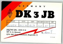 57250 W5902 Dreis-Tiefenbach KEINE AK Funkfrequenzkarte DK3JB