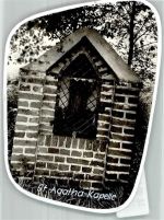 41372 W4055 Oberkrüchten FOTO KEINE AK St. Agatha Kapelle Foto Original aus Archiv eines Ansichtskartenverlages