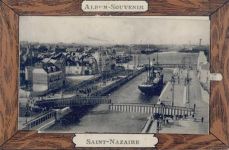 30200 Saint-Nazaire - Saint-Nazaire (Frankreich) Leporello I-II (Ecken abgestossen)