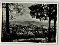 79312 W7830 Emmendingen Foto AK Panorama des Ortes Fotograf Oskar Blenkner