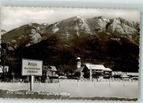 82467 W8101 Krün Foto AK Soierngebirge Winter