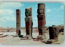 Tula de Allende 1965 Foto AK Denkmal Ruinas de Tula