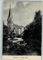 79219 W7813 Staufen , Breisgau Foto AK Ev. Kirche