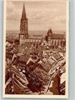 W7800 Freiburg im Breisgau Bild 184 Das Münster Reichswinterhilfe-Lotterie WHW Deutschlandserie 1935 Foto AK
