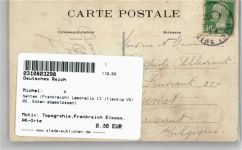 44000 Nantes - Nantes (Frankreich) Leporello II (fleckig VS/RS, Ecken abgestossen)