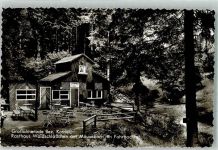 37247 W3432 Großalmerode Foto AK Gasthaus Waldschlösschen
