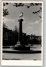 10115 W1000 Schöneberg Gebrauchsspuren Hirschbrunnen im Rudolph-Wilde-Park Ort lt. Recherche