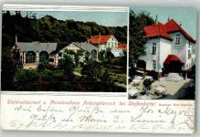 38300 W3340 Wolfenbüttel , Niedersachs 1911 - Waldgasthaus Pension Antoinettenruh Fotograf Adolf Herbst