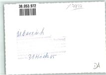 88316 W7972 Überruh FOTO KEINE AK Sanatorium im Winter Ort handschriftlich