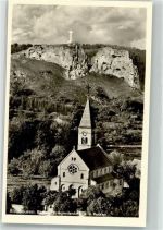 89143 W7902 Blaubeuren Foto AK Kriegerdenkmal Kirche