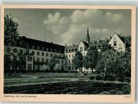 67346 W6720 Speyer 1949 Foto AK Foto Hommel Mütterhaus ev. Diakonissenanstalt Notopfermarek Berlin